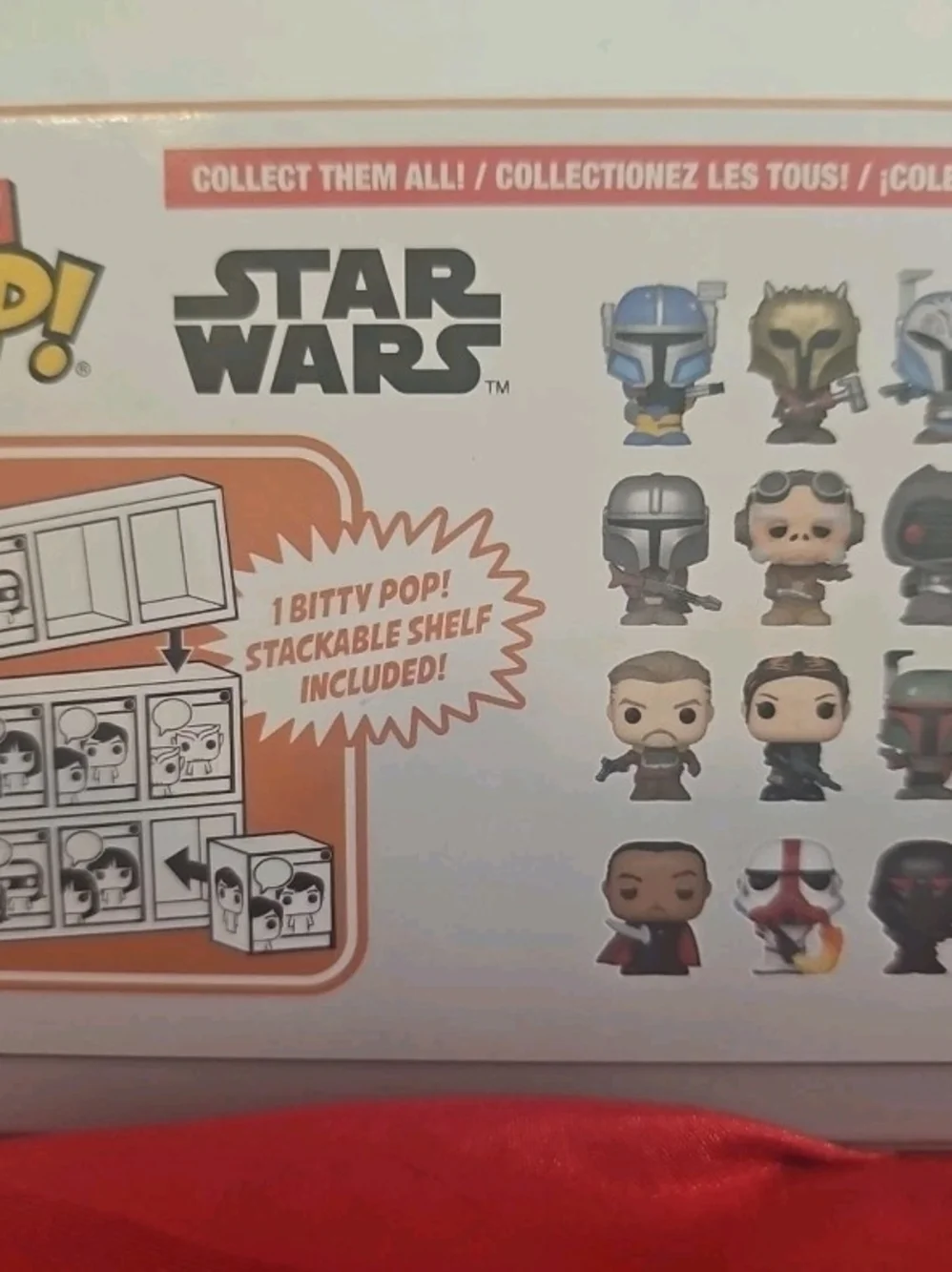 Star Wars Funko Bitty Pop! Mini Figures Set - White/Black/Red Accents